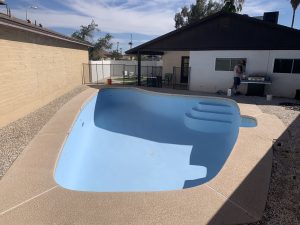 Epoxy pool refinish